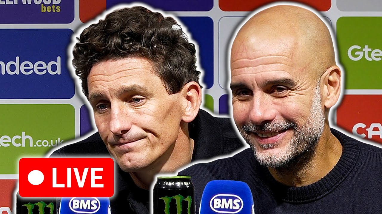 🔴 Live: Pep Guardiola's Post-Match Press Conference | Man City Narrow Win at Brentford