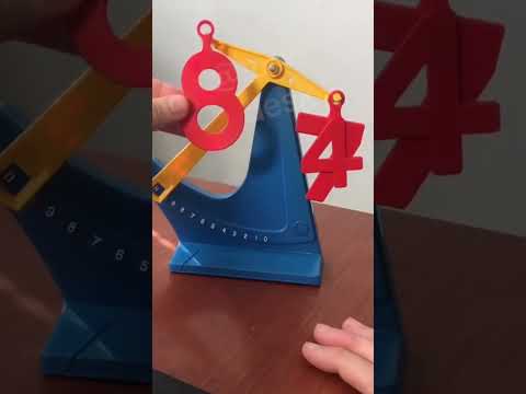 Number Balance Math Teaching Tool For Preschoolers Ages 3-5 | Best Gift For Kids | Amazon ProBox