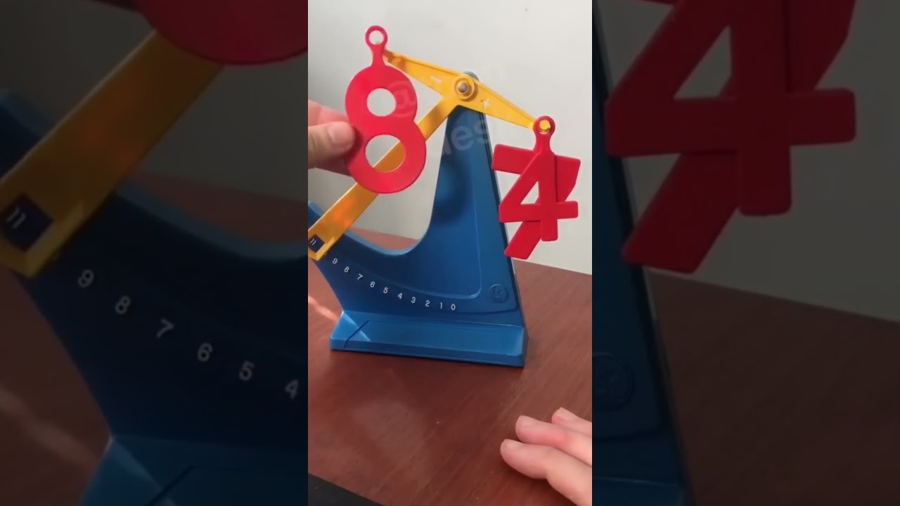 Engaging Number Balance Math Game for Preschoolers (Ages 3-5) 🎓 | Perfect Gift for Kids