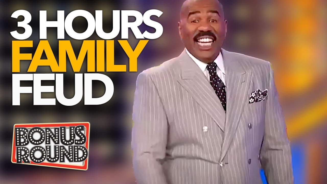 Ultimate 3-Hour Compilation of the Best Steve Harvey Family Feud Moments 🎉