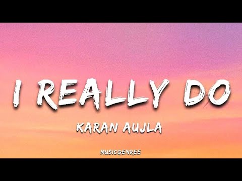 Karan Aujla | Ikky | I Really Do (Lyrics) | P Pop Culture 