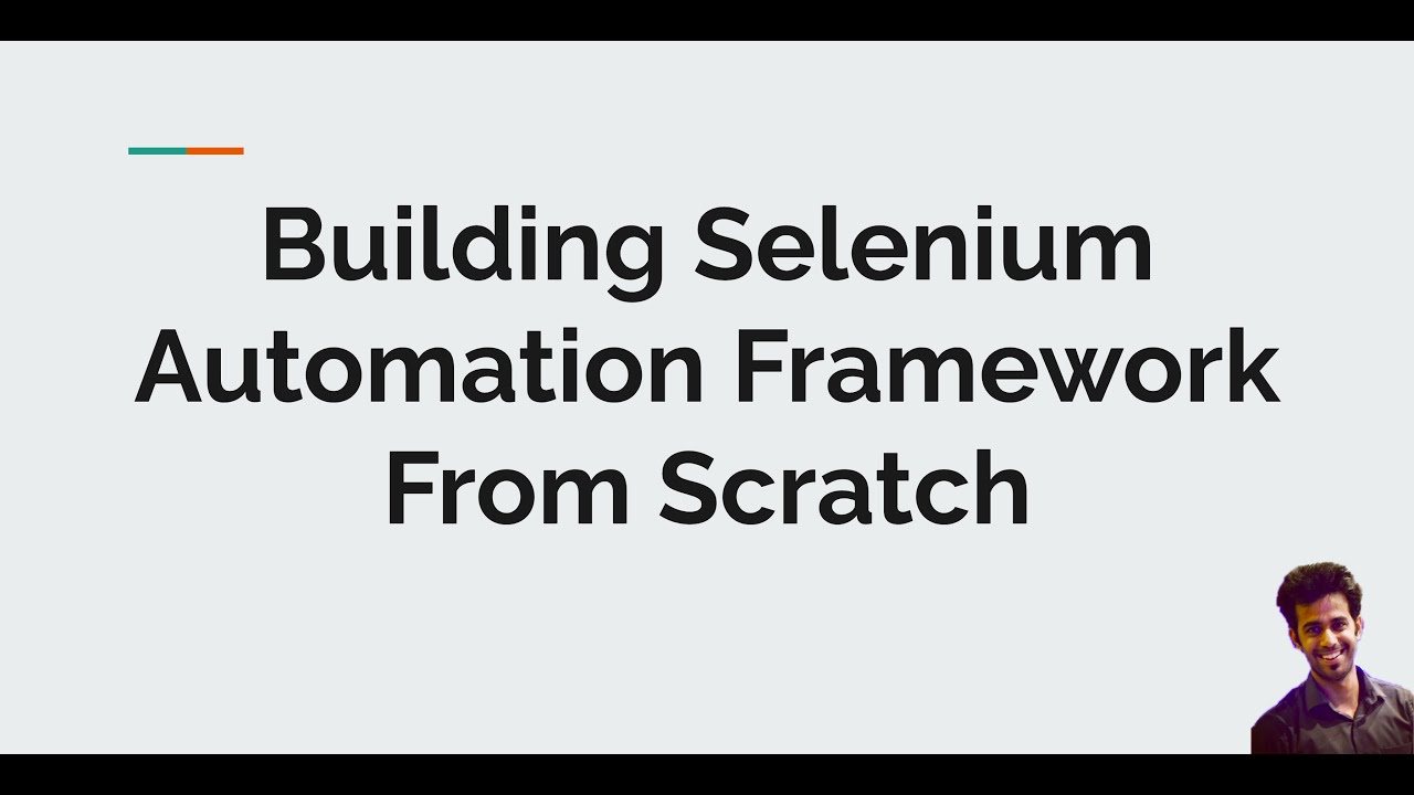 Create Selenium Framework from Scratch in 30 Min 🚀