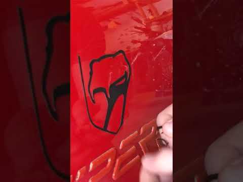 Returning Dodge Viper to stock appearance #shorts #dodge #viper #dodgeviper