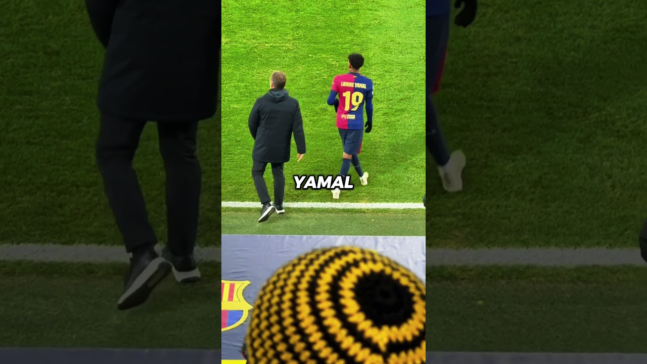 Yamal Upset Over Early Substitution 😰