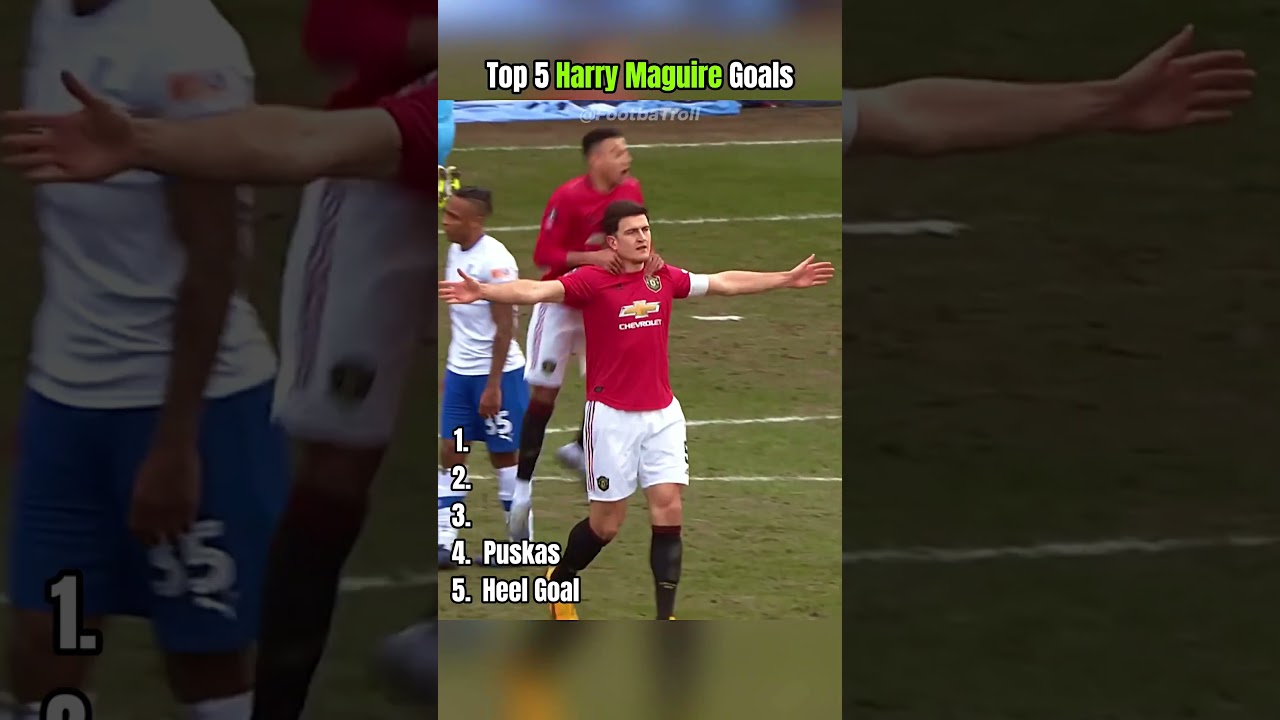 Top 5 Harry Maguire Goals