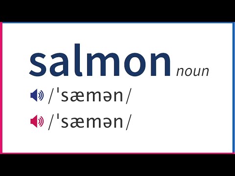 How To Pronounce SALMON In British And American English