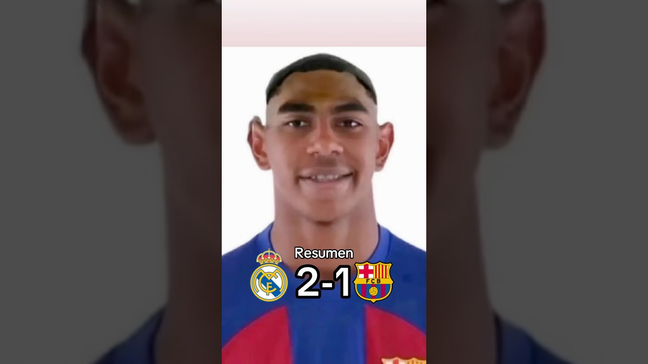 Resumen del Real Madrid Vs Barcelona!😭💔#barcelona #realmadrid #elclasico #laliga #barca