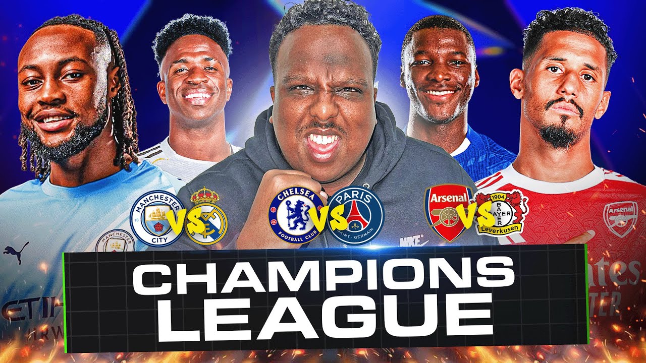 Champions League LIVE: Man City, Real Madrid & More ⚽