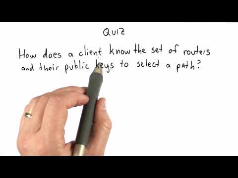 Tor - Applied Cryptography