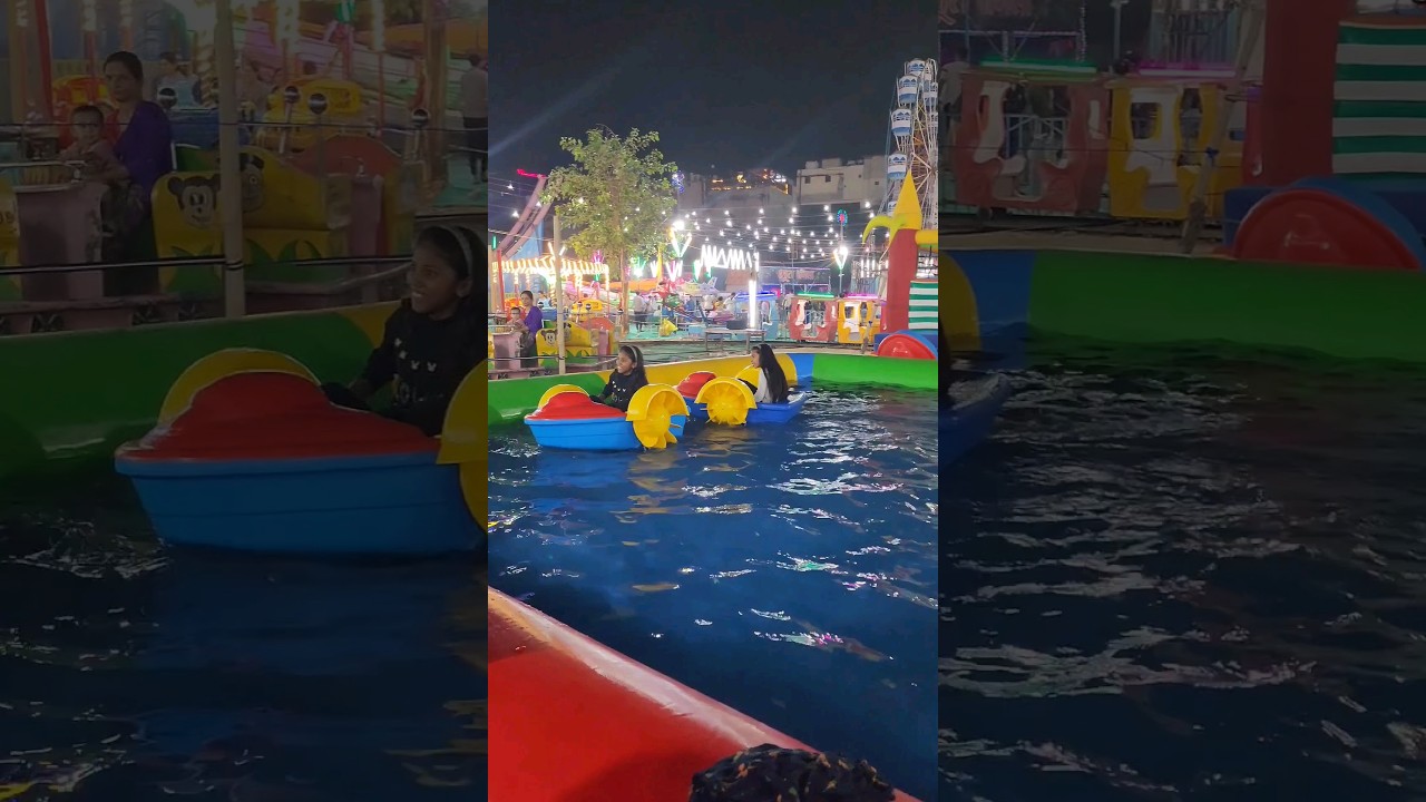 Exciting Water Jhulā Ride 🎢❤️ #Shorts