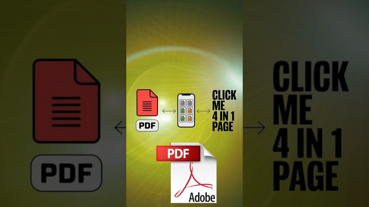 Mobile Se PDF Print & Page Setup: 4-in-1 & 2-in-1 Printing Tips 📱