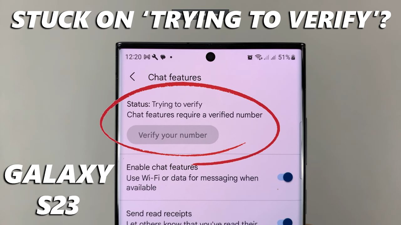 Quick Fix for Google Messages 'Trying to Verify' Issue 📱
