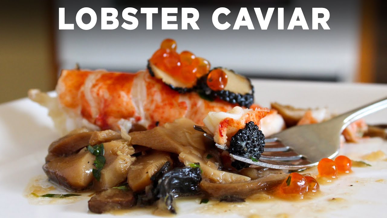 Luxurious Lobster, Caviar & Truffle Bite 🍽️ | Ultimate Gourmet Snack