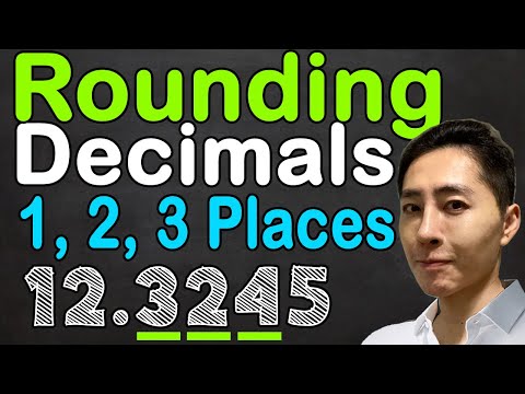 How to Round Decimals (to 1, 2, and 3 Decimal Places)
