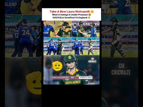 take a bow Laura wolvaardt 🫡