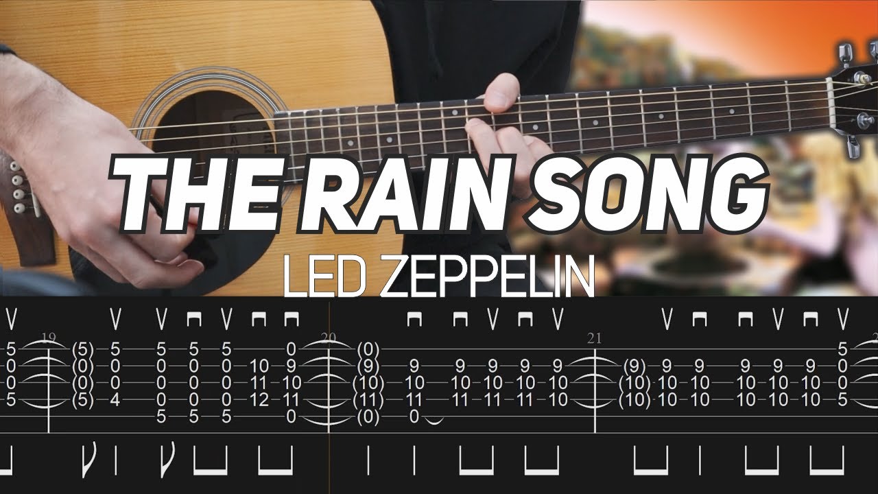 Led Zeppelin - The Rain Song Acoustic Guitar Lesson 🎸