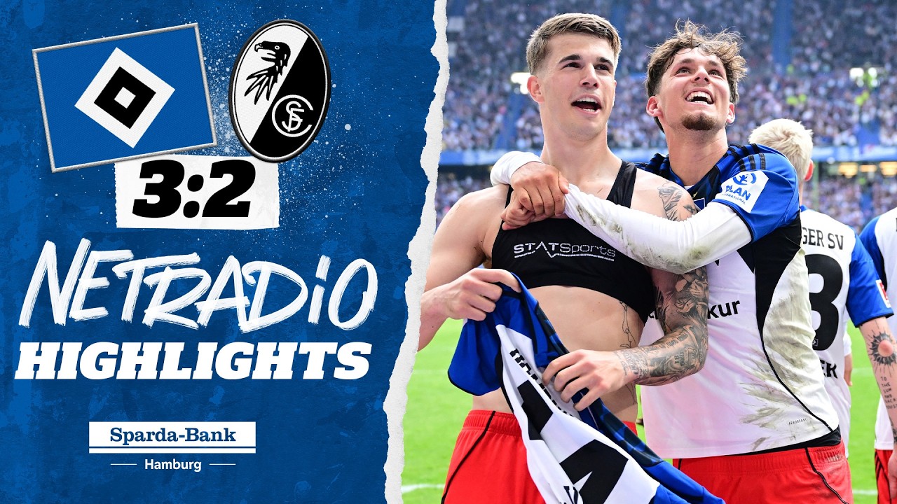 VUSKOVIC FREISTOSS UND ZWEI DEBÜT-TORE ZUM HSV-SIEG! | Highlights | HSV vs. SC Freiburg