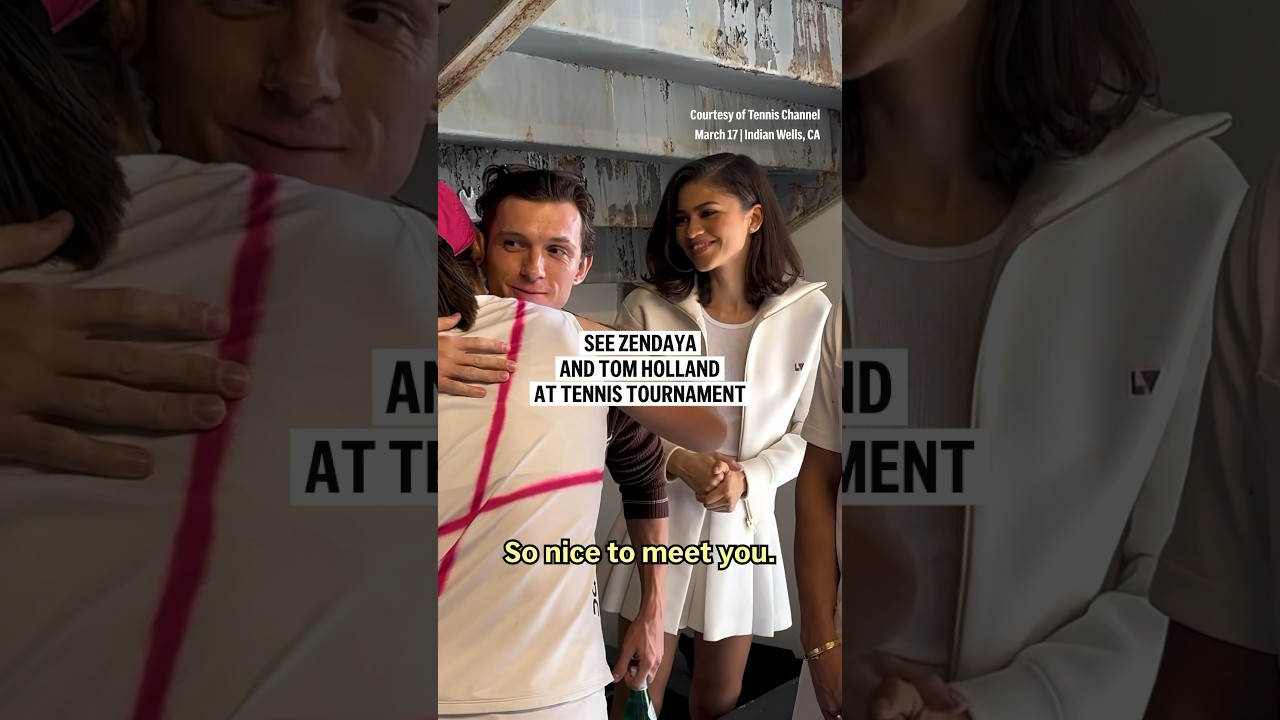 Zendaya & Tom Holland Spotted Holding Hands at Major Tennis Finals 🎾