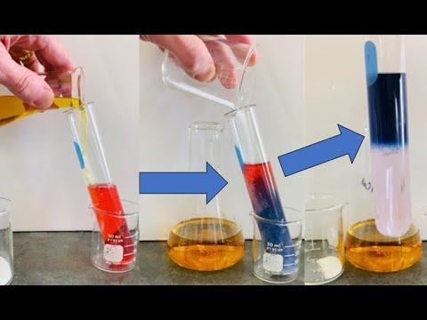Colorful Chemistry Experiment 🌈