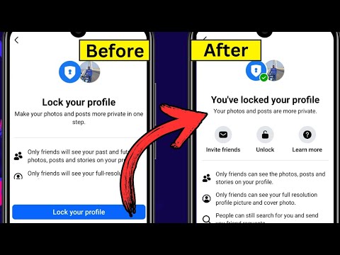 How to Lock Facebook Profile Officially 2025 | New Update