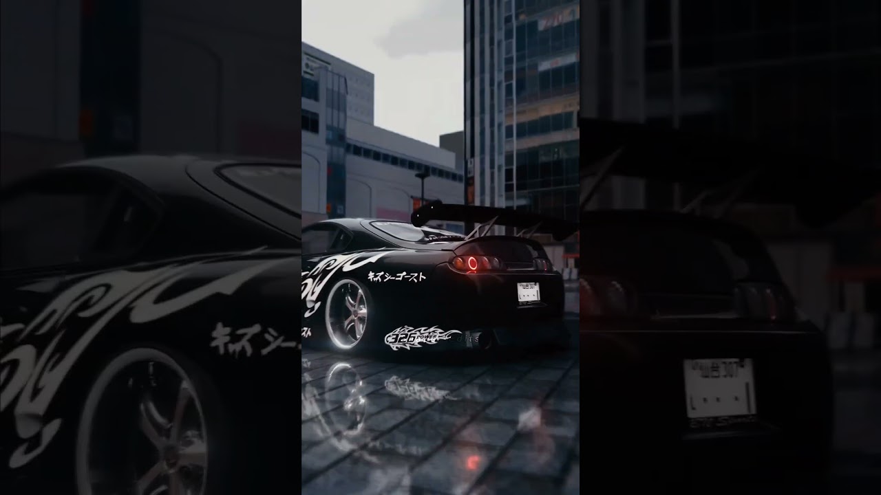 Epic 3D Supra Car Edit in Stunning 4K 🔥