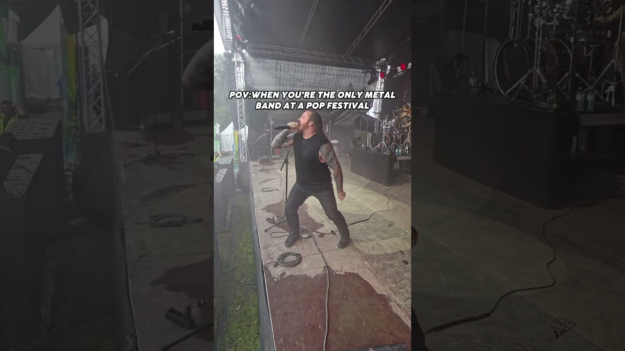 Experience the Unique Challenge of Being the Only Metal Band at a Pop Festival 🎸