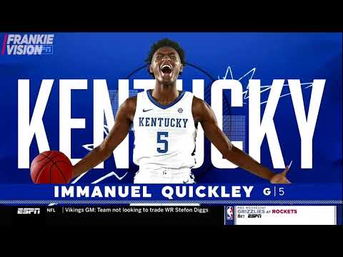 Immanuel Quickley with a 30 BALL vs Texas AM | #bbn