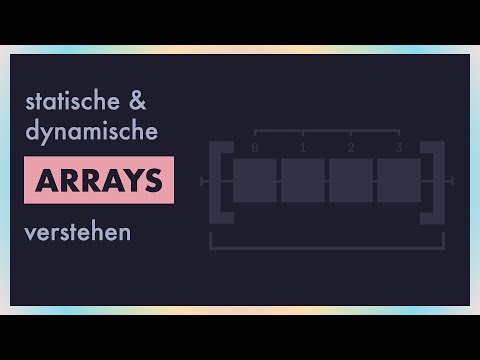 Was ist ein Array? | mit Animationen leicht erklärt | Algorithmen und Datenstrukturen
