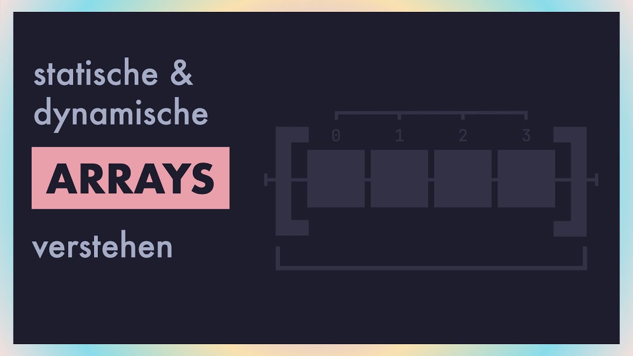Was ist ein Array? | Statische und dynamische Arrays erklärt