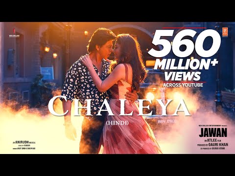 JAWAN: Chaleya (Hindi) | Shah Rukh Khan | Nayanthara | Atlee | Anirudh | Arijit S, Shilpa R | Kumaar