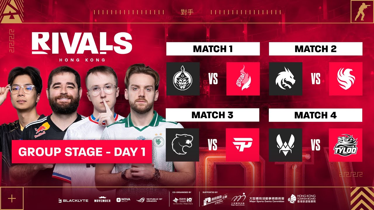BLAST Rivals Hong Kong Day 1 Highlights 🇭🇰