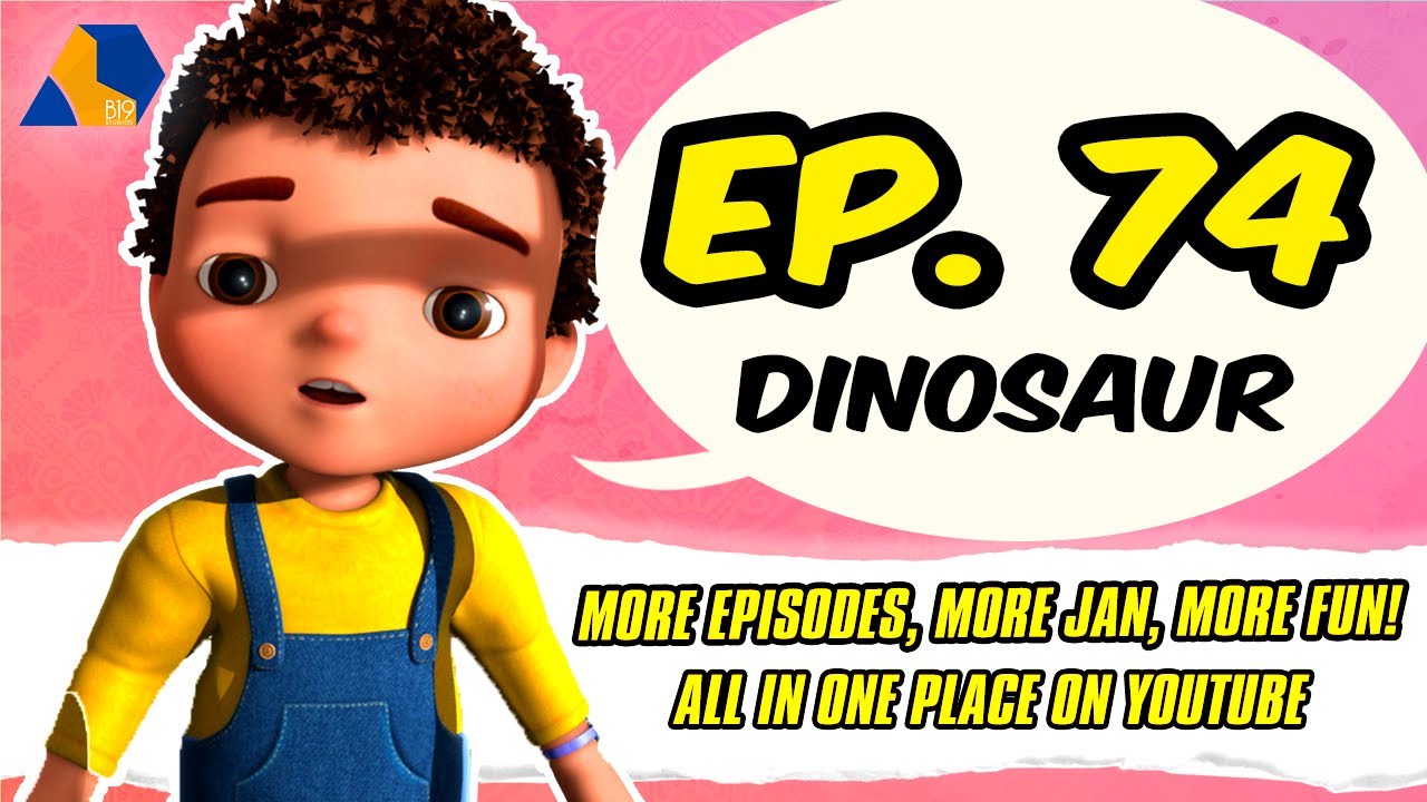 Jan Cartoon in Urdu: Dinosaur | S01 E74 🦖