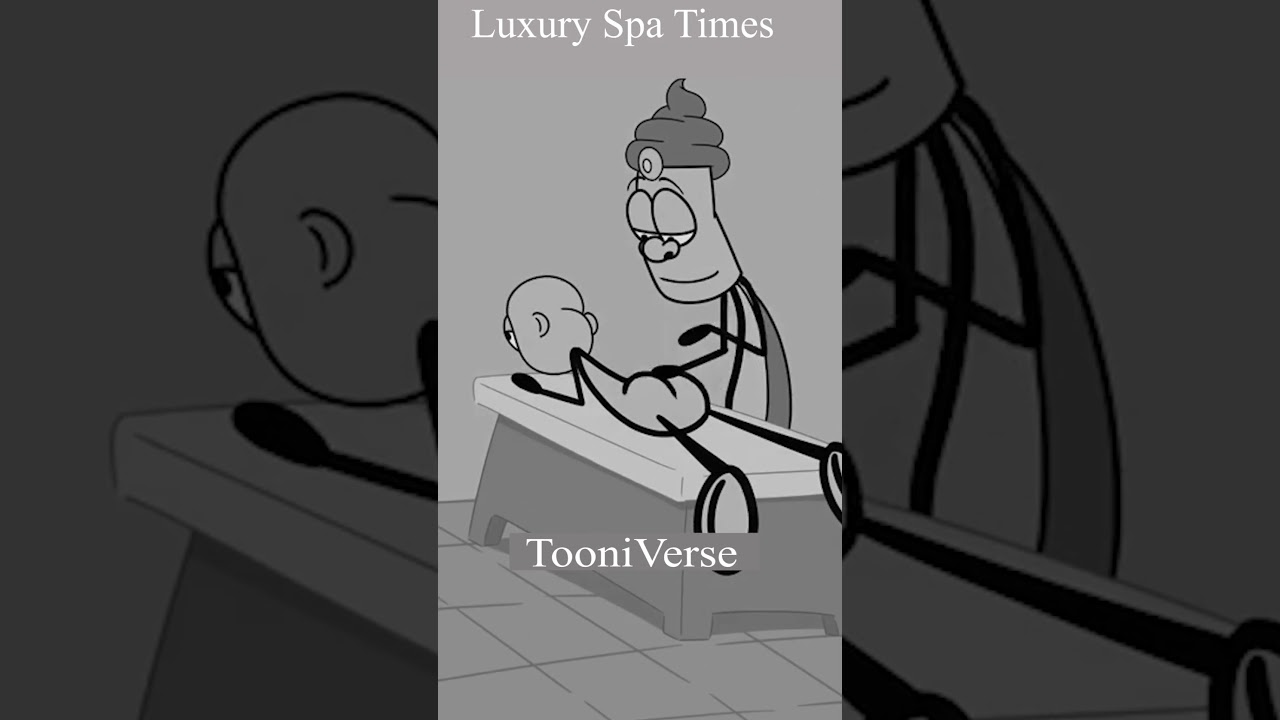 Hilarious Spa Cartoon | Relaxing 2D Animation Comedy 😂