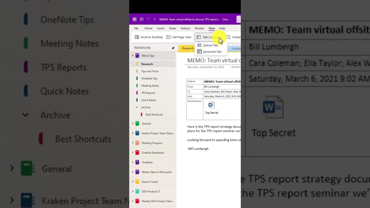Master the New Vertical Tabs in Microsoft OneNote Desktop 365 📝