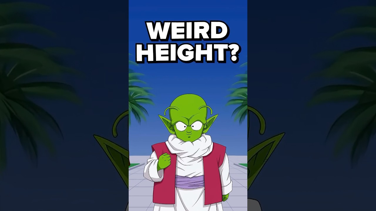 Dende's Surprising Height Reveal! 🤔
