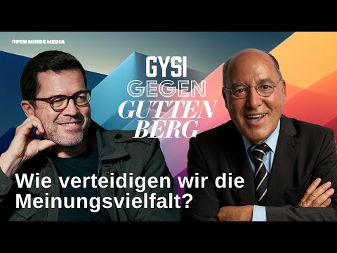 #125 Wie verteidigen wir die Meinungsvielfalt? | Gysi gegen Guttenberg