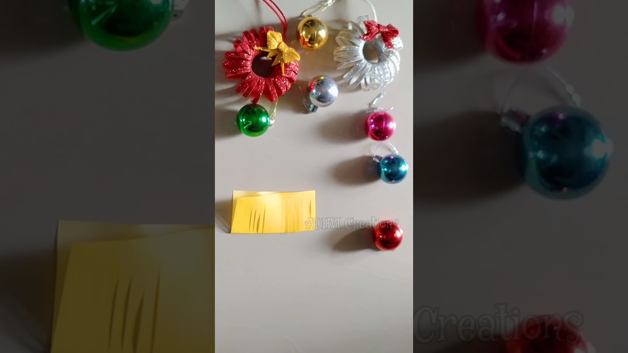 DIY- Christmas Wreath |Paper Craft | Christmas Decoration Ideas