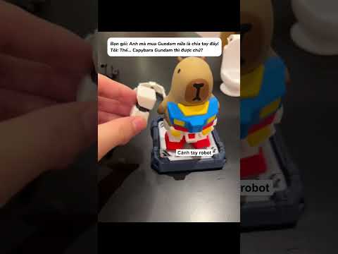 Capybara độ robot!!! #dochoidocla