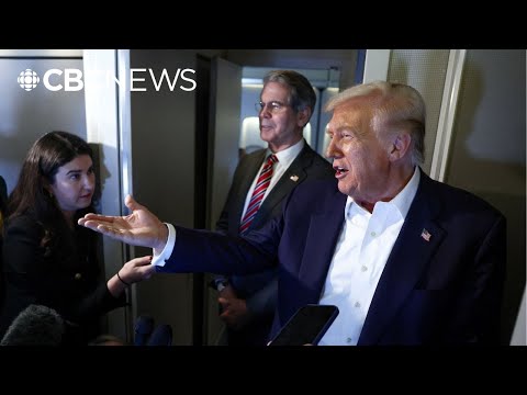 Trump declines to speak with Carney at summit, calls anti-tariff ad 'dirty pool'