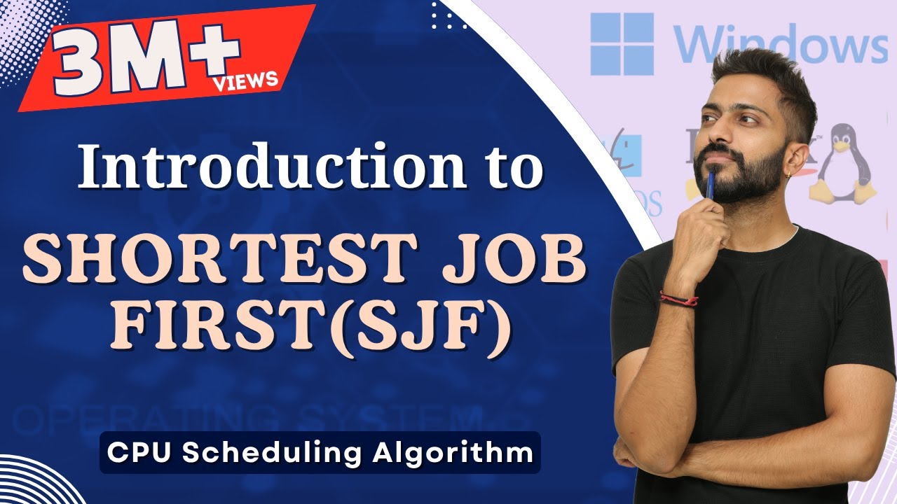 L-2.4: Shortest Job First (SJF) Scheduling Algorithm Explained with Example | Operating System