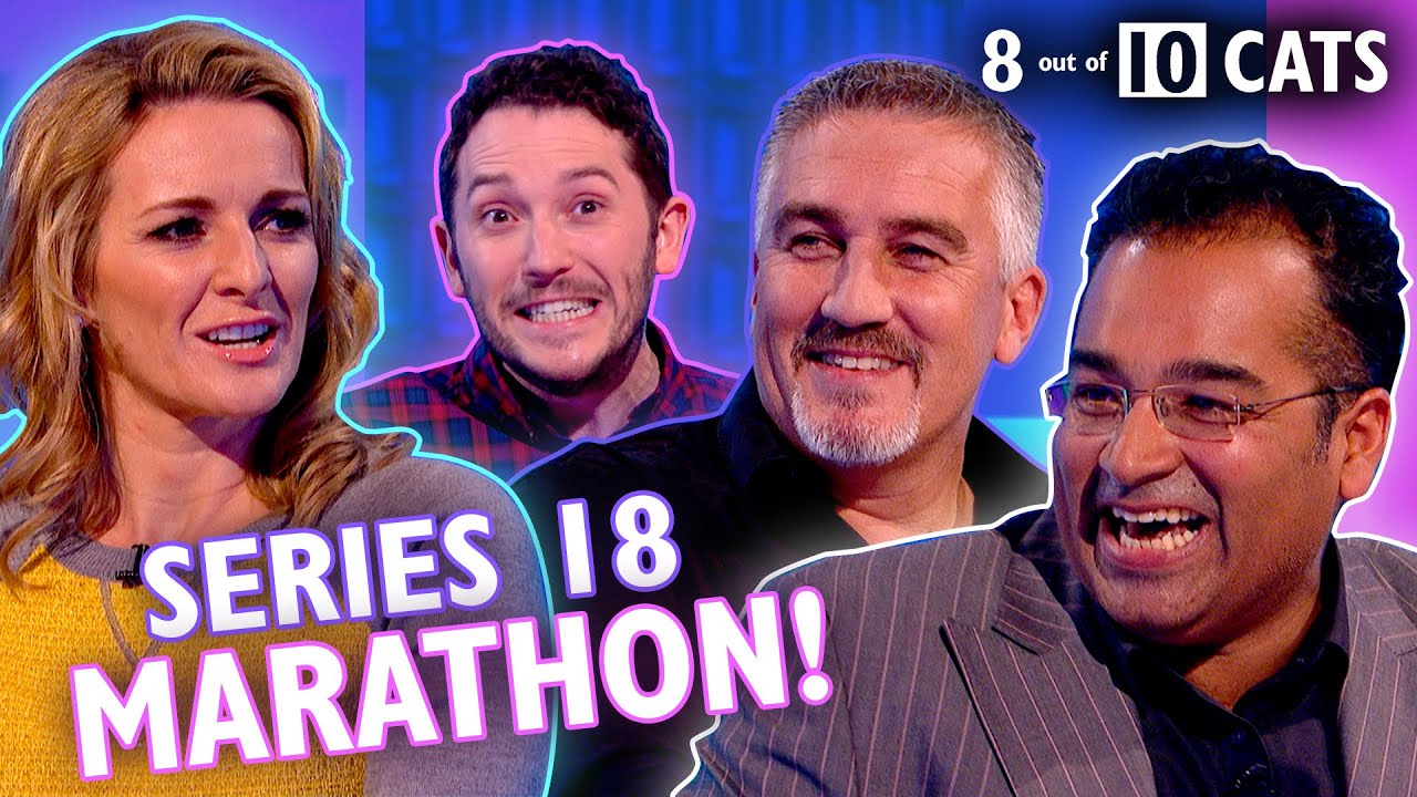 Complete Series 18 of 8 Out of 10 Cats