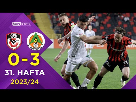 Gaziantep FK (0-3) Corendon Alanyaspor | 31. Hafta - Trendyol Süper Lig 2023/2024