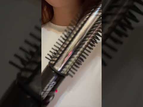 Thermal brush 🤝🏻 perfect blowout 💕💗 #conair #barbie #blowout #thermalbrush #hairstyle #hair