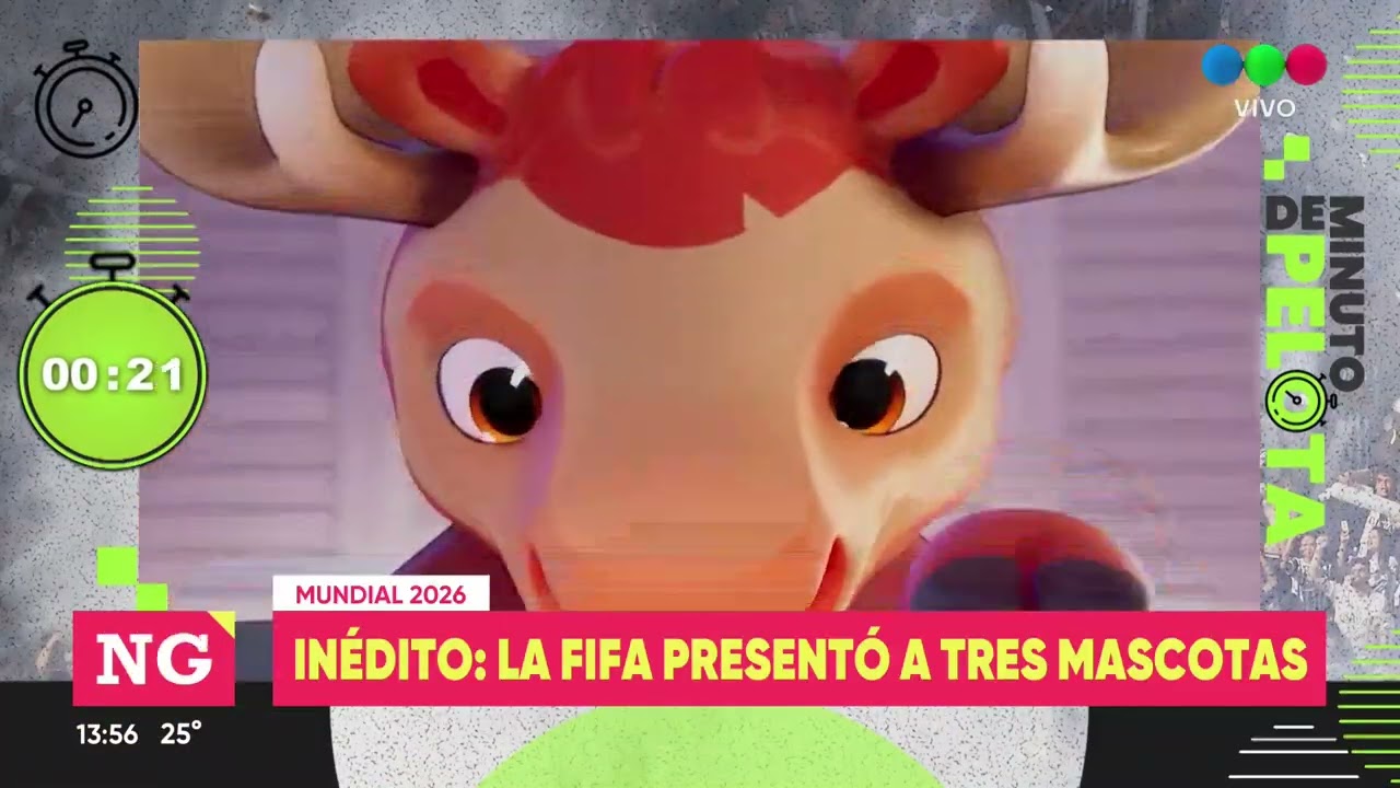 Mundial 2026: FIFA presenta 3 nuevas mascotas 🏆