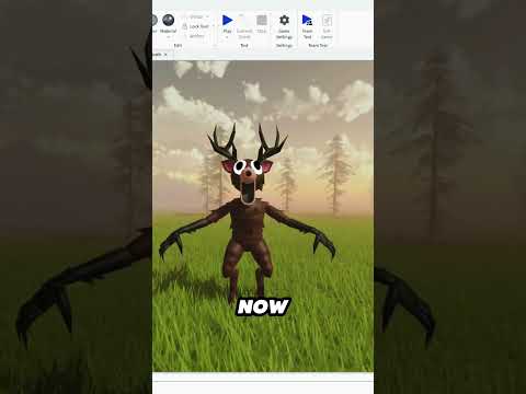 I made 99 Nights in the Forest ACTUALLY Scary #roblox #99nightintheforest