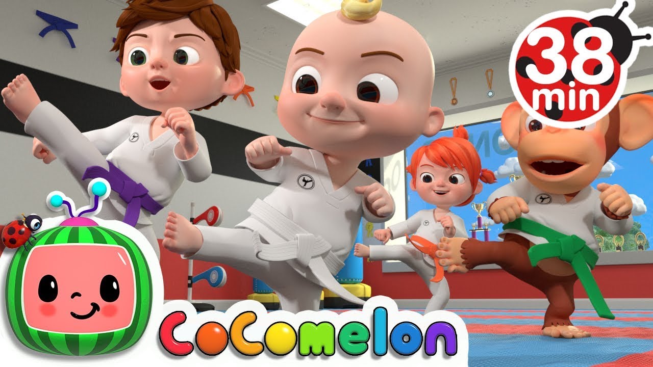 Taekwondo Song & More Kids Rhymes | CoComelon 🥋