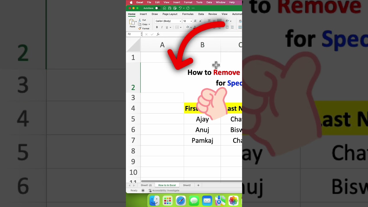 Remove Gridlines from a Specific Cell in Excel ✨