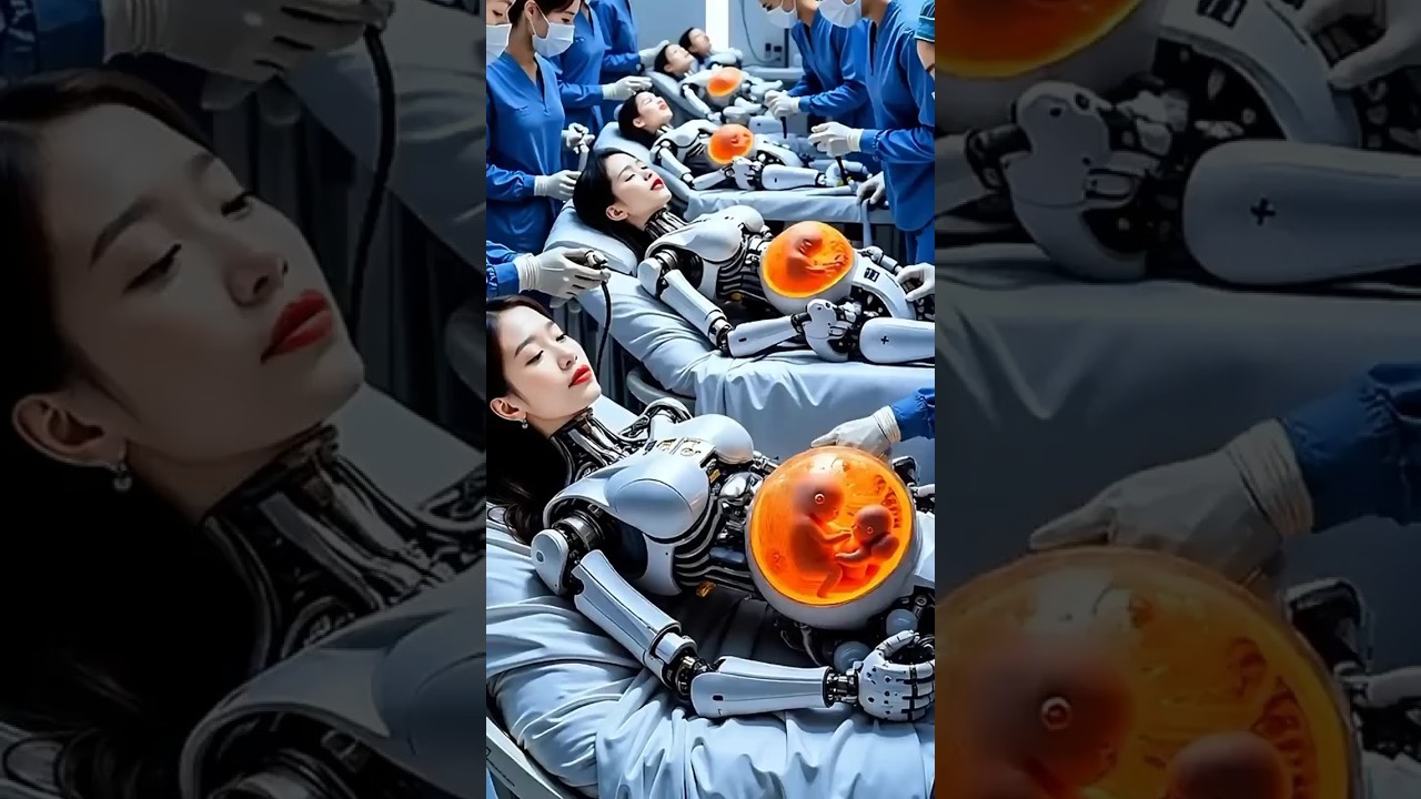 Future of AI: Robots Giving Birth in Hospitals 🤖