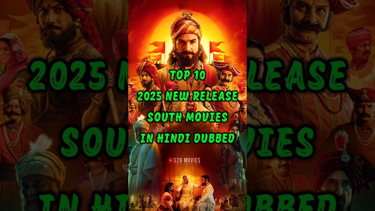 Top 10 South Hindi Dubbed Movies of 2025 🎬