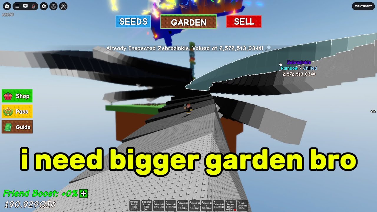 π± New Seed, New Challenge! Grow Your Garden in Roblox